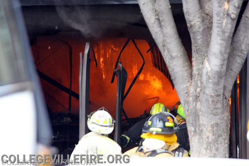 Fire on High Street in Pottstown Borough